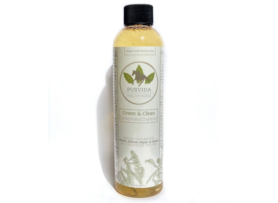 Purvida Green N' Clean Concentrated Shampoo - Vision Saddlery