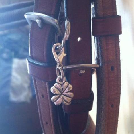 MBC Bridle Charm - FOUR LEAF CLOVER - Vision Saddlery