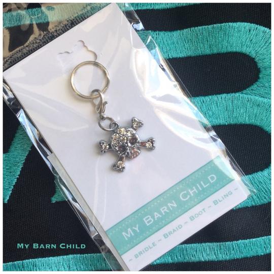 MBC Bridle Charm - Crystal Skull - Vision Saddlery