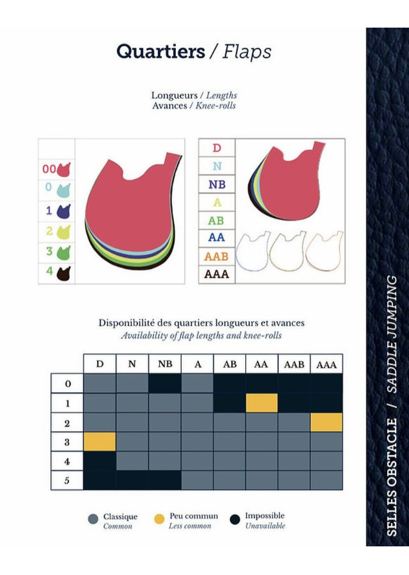 Antares Signature Jumping Saddle Grain Leather - Vision Saddlery