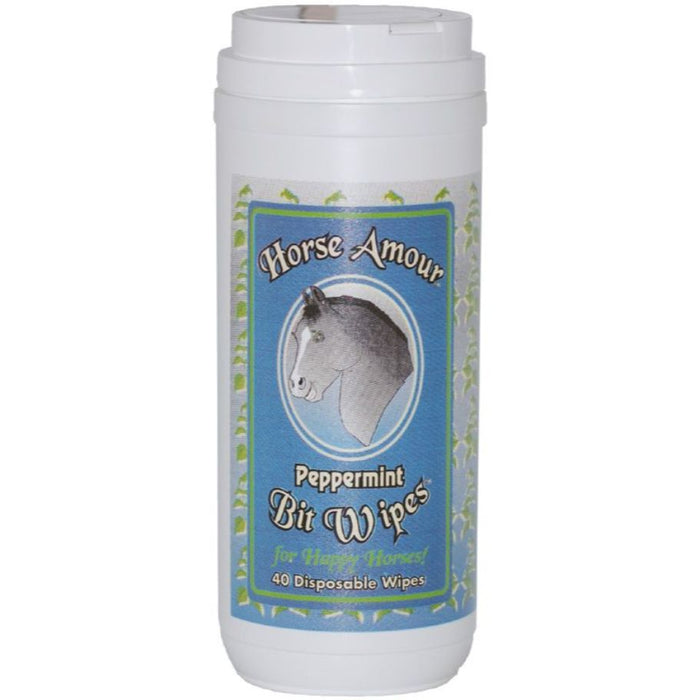 Horse Armour Bit Wipes, Peppermint - Vision Saddlery