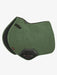 LeMieux Suede Close Contact Saddle Pad - HUNTER GREEN - Vision Saddlery