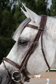 Dy'on Hunter Collection Cheekpieces - Vision Saddlery