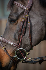 Dy'on D Collection Gag Cheek Pieces - Vision Saddlery