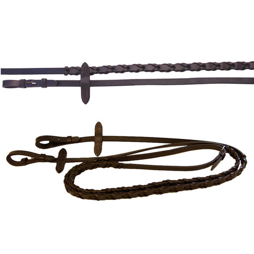 Pro-Trainer Laced Leather Reins - Vision Saddlery