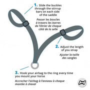 Helite Airbag Replacement Strap - Vision Saddlery