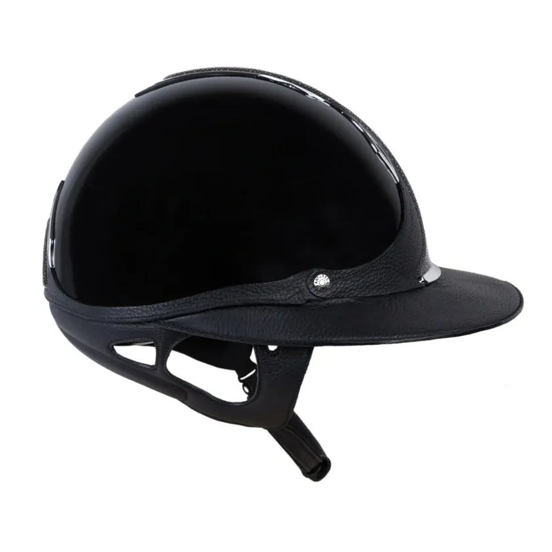Antares-Shagreen Premium Glossy Eclipse Helmet - Vision Saddlery