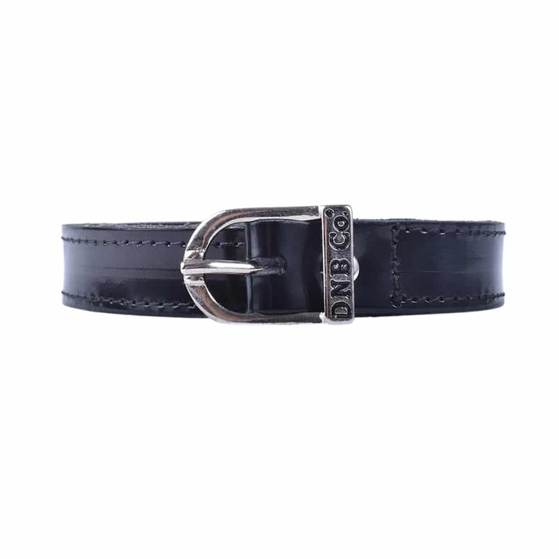 Deniro Spur Straps- Brushed Black - Vision Saddlery