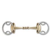 Stubben Steeltec Golden Wings 4 in 1 Jointed Gag Bit - Vision Saddlery