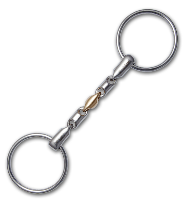 Stubben Steeltec Waterford Loose Ring Snaffle Bit - Vision Saddlery