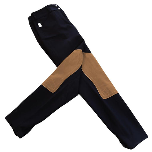 Tailored Sportsman Trophy Hunter L/R Breech with Boot Sock-Black - Vision Saddlery