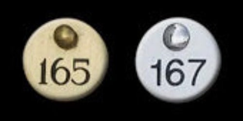 Small Name Tag, Plate #165 and #167 - Vision Saddlery