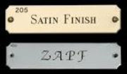 Classic Plate, Plate #205 and #207 - Vision Saddlery