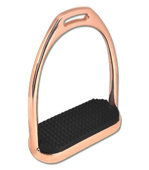 Waldhausen Rose Gold Fillis Stirrup Irons - Vision Saddlery