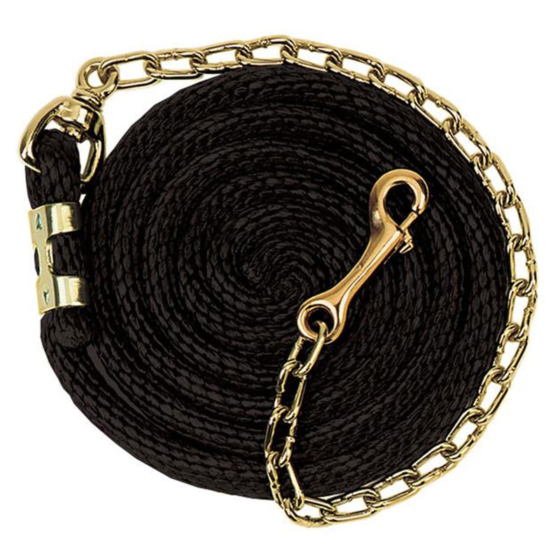 Poly Lead with Chain 8' - Vision Saddlery